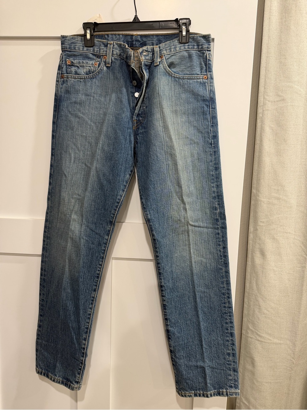Levi's Women's Blue Boyfriend Jeans - Medium Wash